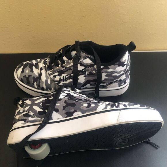 Heelys Pro 20 Prints Skate Shoe Camo Gray Black Model HES10336 Adult Size 7 Mens - Picture 5 of 9